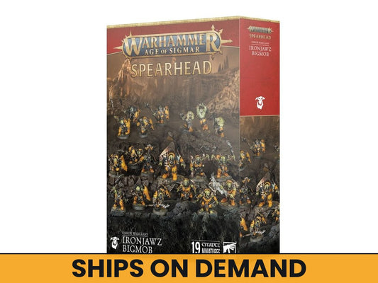 SPEARHEAD:ORRUK WARCLANS IRONJAWZ BIGMOB